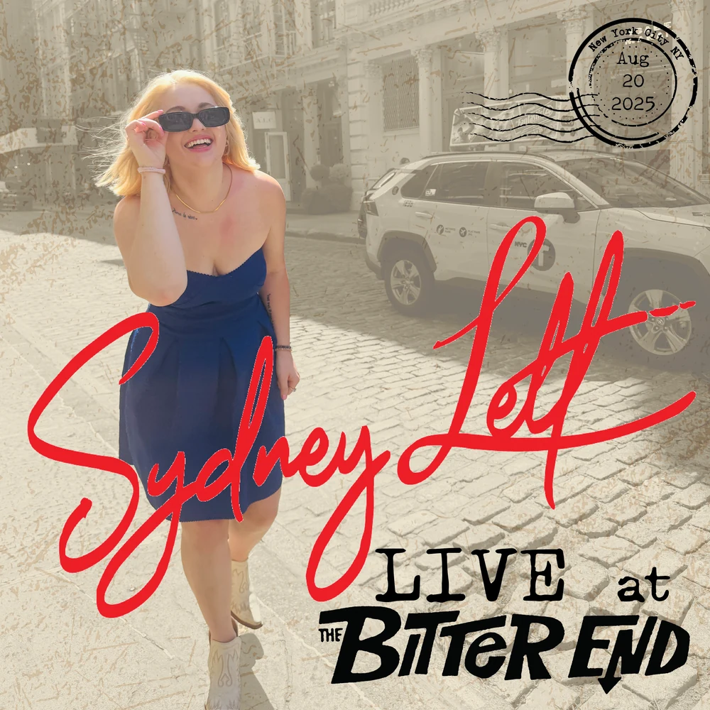 Live at the Bitter End by Sydney Lett, original album cover